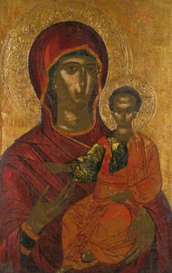 العذراء Hodegetria بواسطة البر الرئيسى ورشة عمل اليونانية